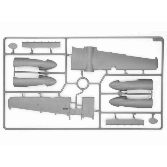 ICM 48286 - 1/48 DB-26B/C with Q-2 drones, scale plastic model kit